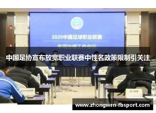 中国足协宣布放宽职业联赛中性名政策限制引关注